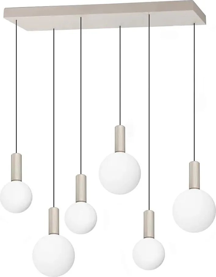 Ideal Lux - Candelabru LED suspendat pe cablu ODEON LED/39W/230V CRI 90 bej/alb