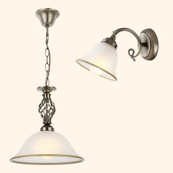 Brilagi - Candelabru cu lanț NOSTALGIA 1xE27/60W/230V