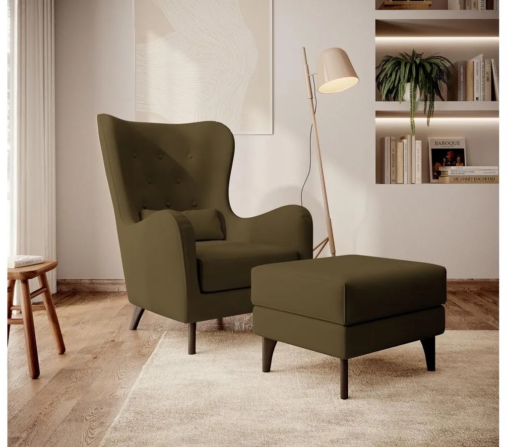 Taburete Calimero T (măslin + wenge). 1099316