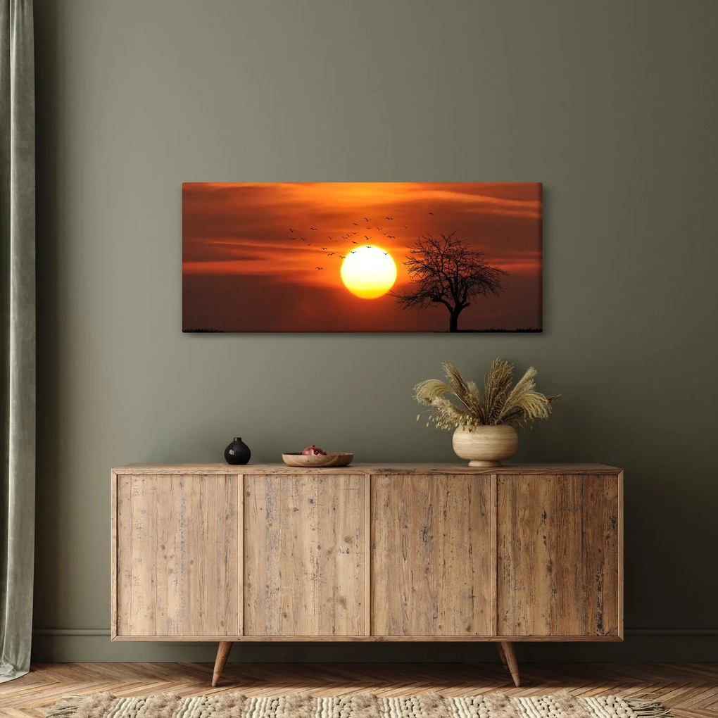 Tablou - Apus de soare (120x50 cm)