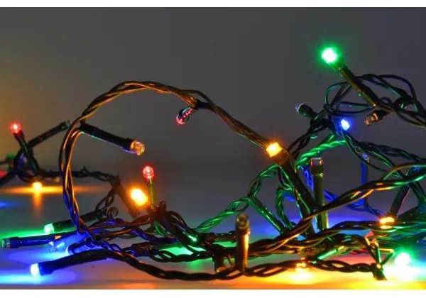 Instalație de Crăciun de exterior 240xLED/8 funcții 17m Wi-Fi Tuya IP44 Solight 1V12-WIFI