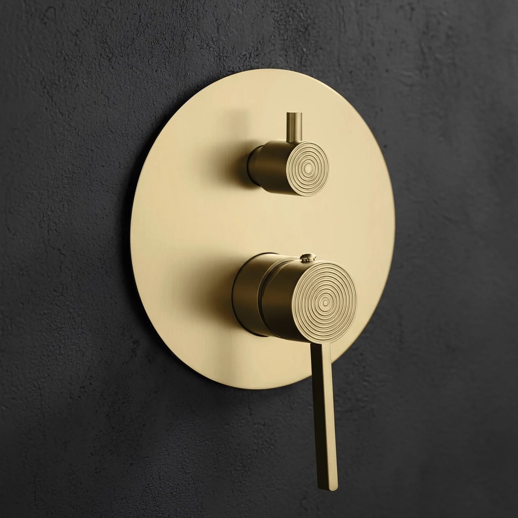 Set de dus incastrat Rea Foster Brush Gold + BOX