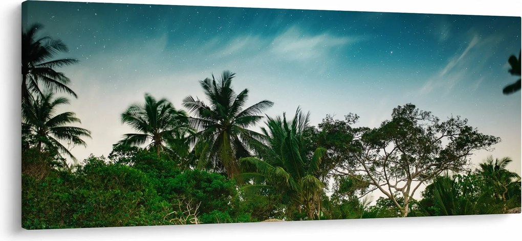 Tablou - palmierii (120x50 cm)