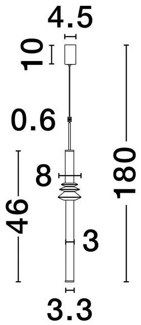 Lustra, Pendul LED design modern ATMOSFERA