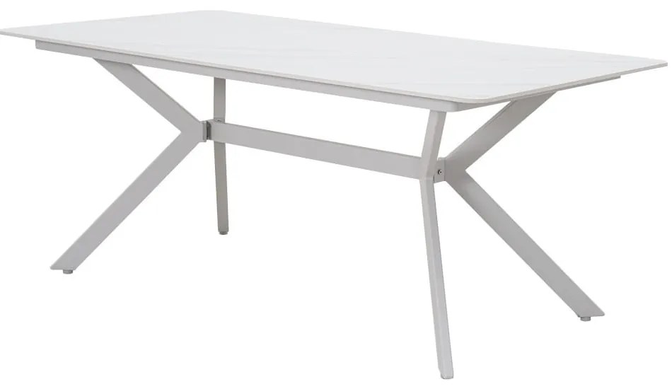 Masă de grădină Ballena cu blat de sticlă