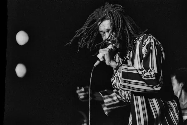 Fotografie Peter Tosh in concert/Roma, 1980