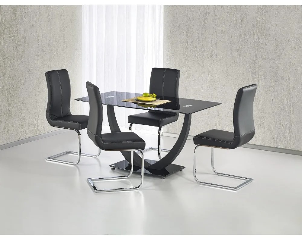 Masa de bucaterie Anton, neagra
