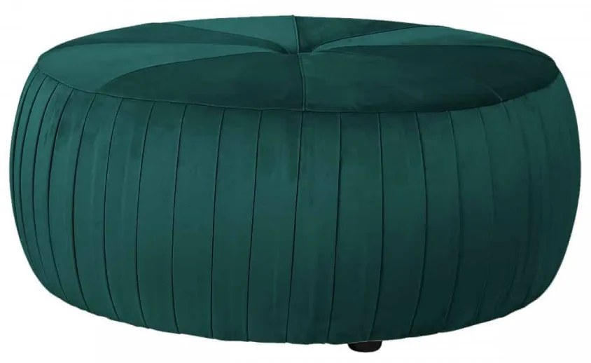 Puf tapitat Joya verde