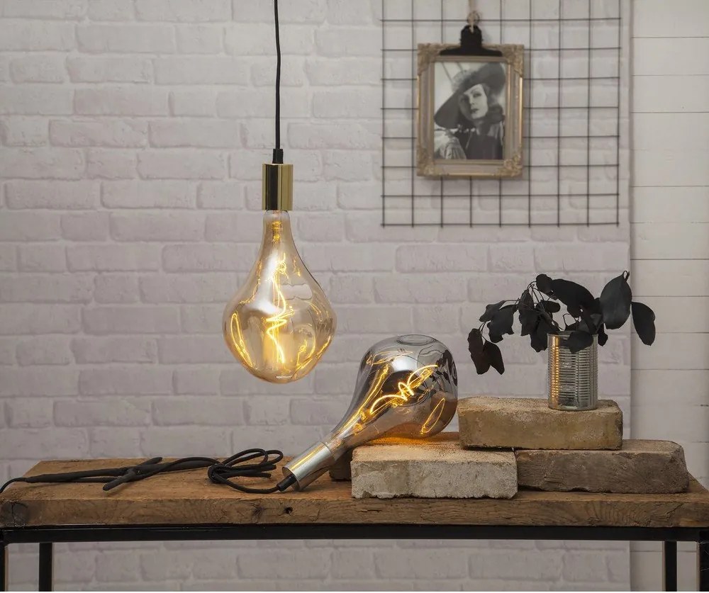 Bec LED E27, cu lumină caldă și intensitate reglabilă 4 W Industrial – Star Trading