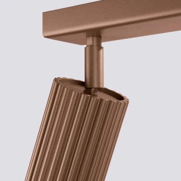 Brilagi - Spot LED CRESTO 6x GU10/10W/230V maro