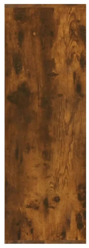 Pantofar, stejar sonoma, 54x34x100,5 cm, lemn compozit 1, Stejar afumat