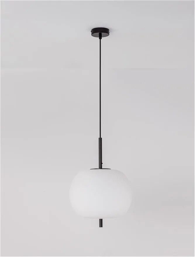 Lustra, Pendul modern Lato negru 30cm