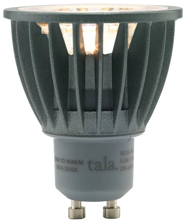 Bec LED GU10, cu lumină caldă 6,5 W – tala