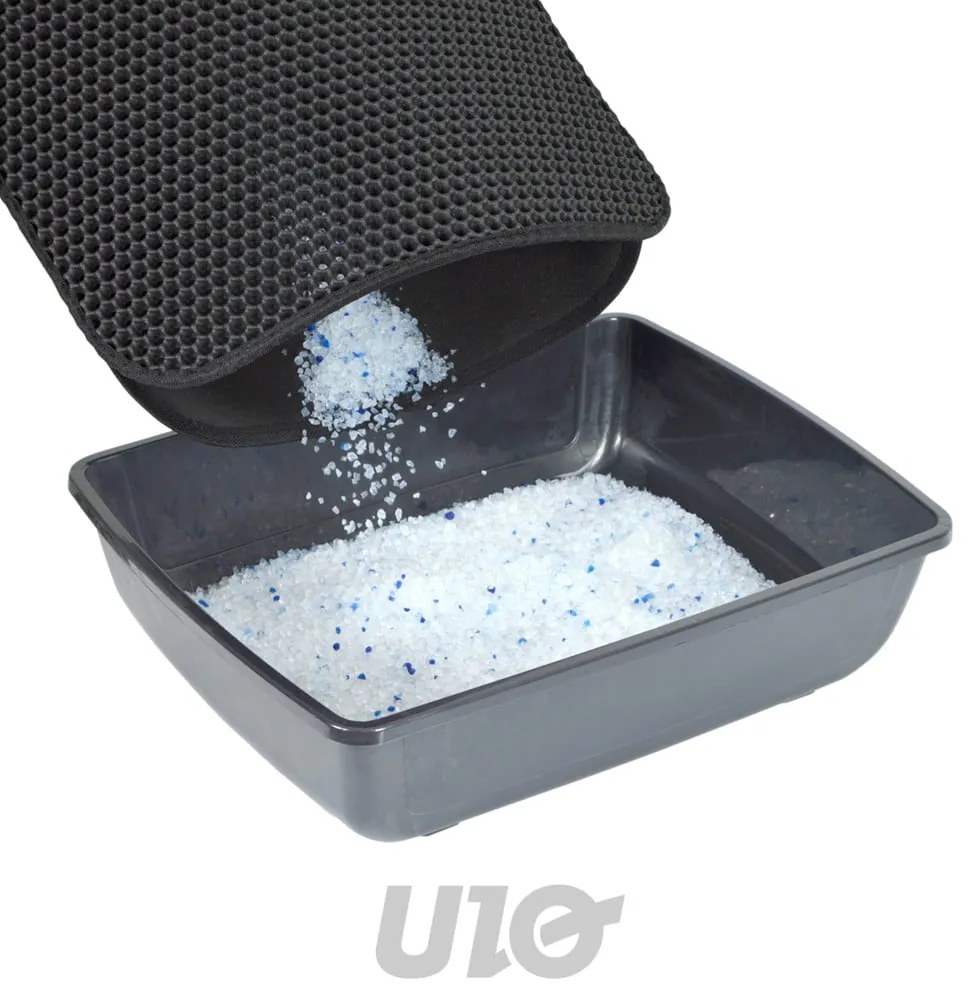 Covoraș pentru litiera de pisici 50x40 cm – Love Story