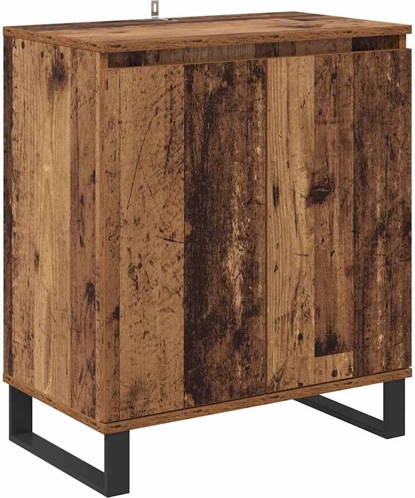 vidaXL Bufet Lemn Vechi 60 x 35 x 70 cm Lemn compozit