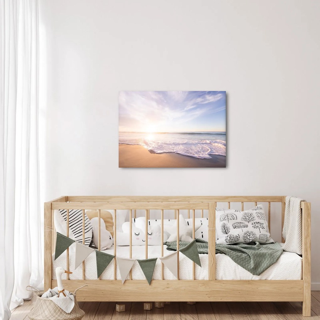 Tablou cu plaja cu nisip (70x50 cm)