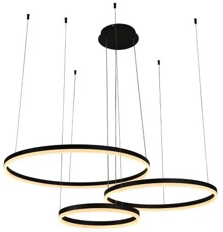 Lustră LED dimabilă pe cablu LED/125W/230V 3000-6500K + telecomandă