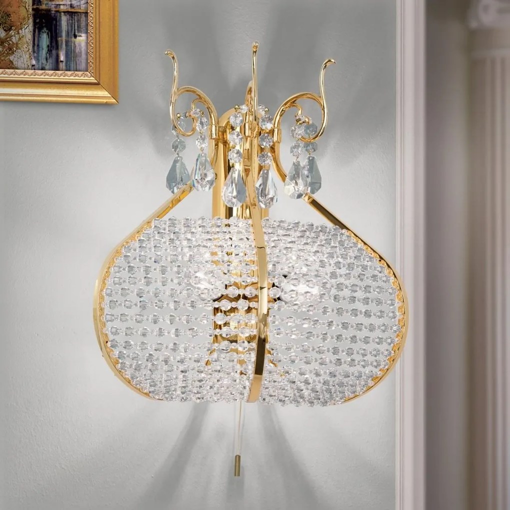 Aplica de perete cristal Swarovski ORIENTAL