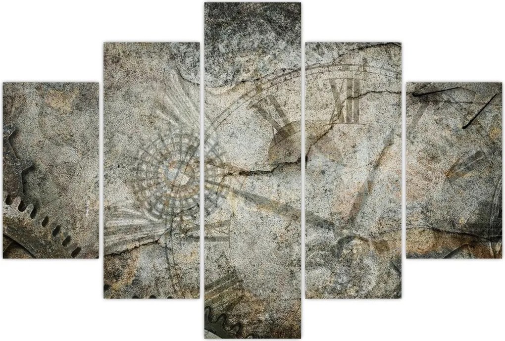 Tablou - Curgerea timpului (150x105 cm)