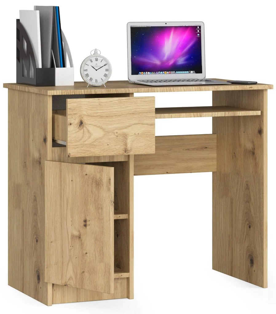 Masă PC Bhaskar (Stejar artisan) (S). 1070877