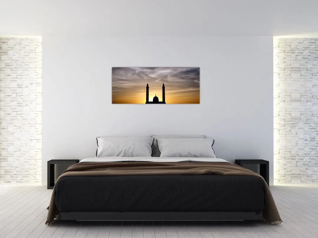 Tablou cu obiect istoric (120x50 cm)
