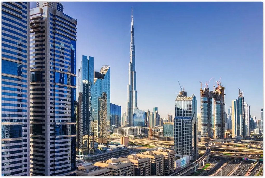 Tablou - Dimineața la Dubai (90x60 cm)