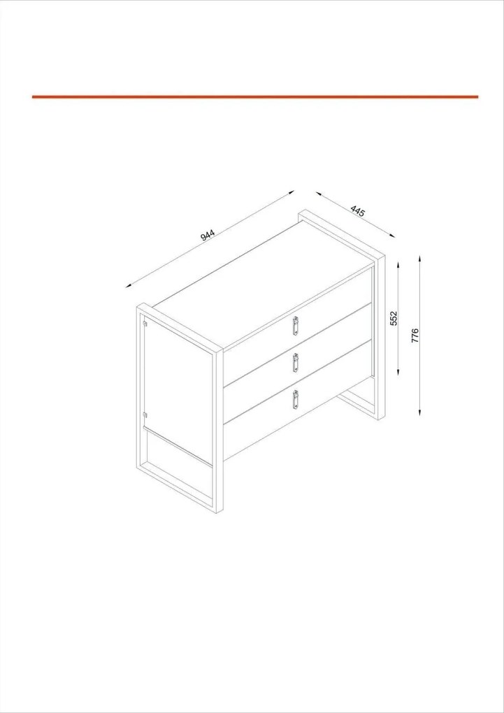 Cabinet Lost - Walnut