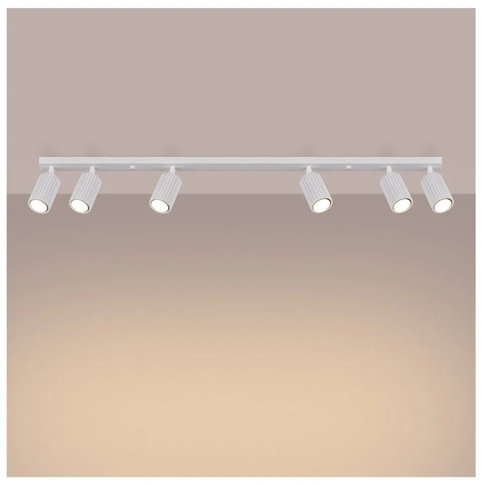 Spot alb 6,5x117 cm Gleam – Sollux