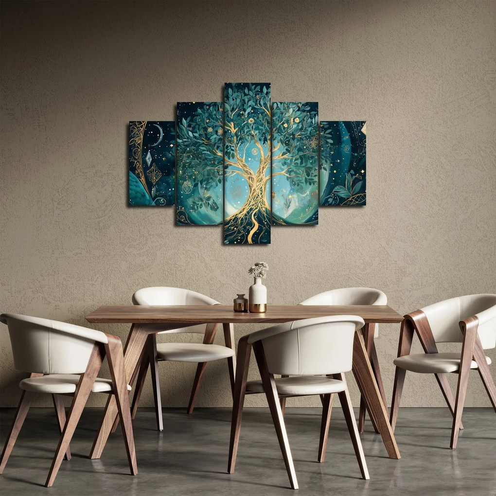Tablou – Arborele vieții în univers (150x105 cm)