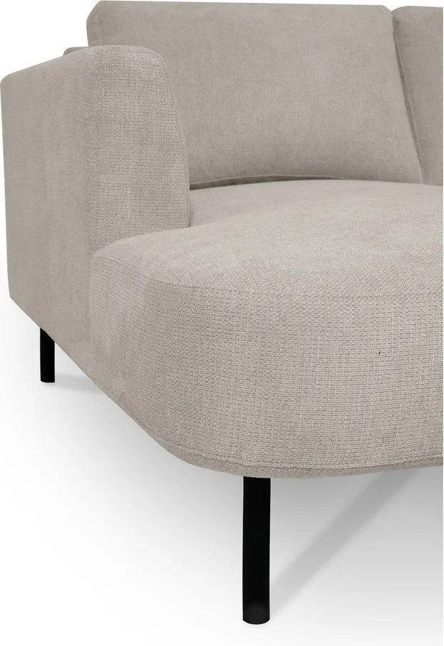 Colțar bej (cu colț pe partea dreaptă/în formă de "U") Hero – Scandic