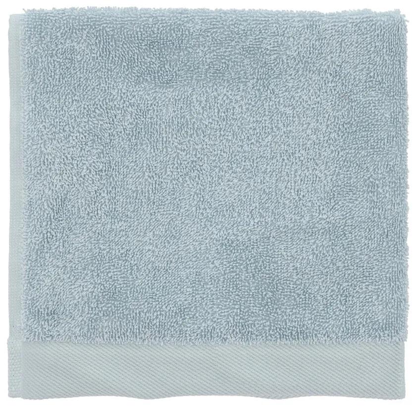 Prosop albastru deschis din bumbac organic din frotir 40x60 cm Comfort – Södahl