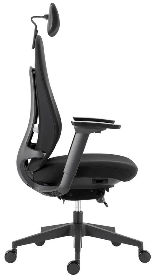 Scaun de birou Farrell, negru