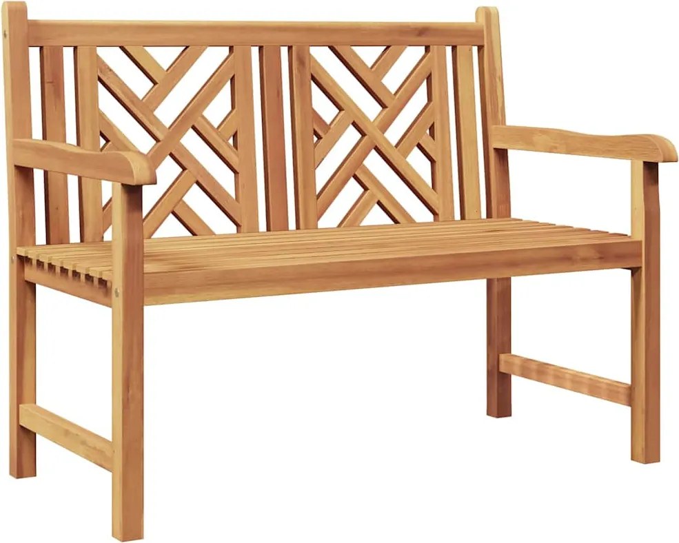 vidaXL bancă Maro 114 x 60 x 90 cm Lemn solid de tec