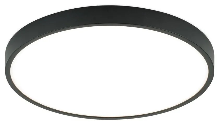 Plafoniera LED design slim BULLY D-28cm negru