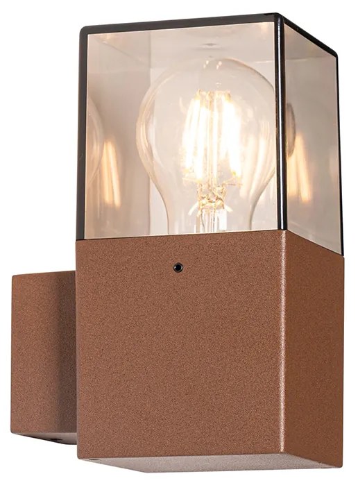 Lampă de perete exterioară inteligentă maro ruginit IP44 cu Wi-Fi P45 - Denmark