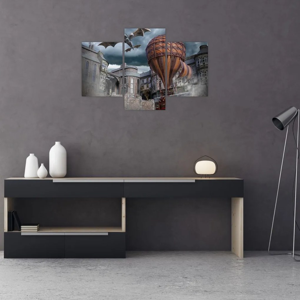 Tablou - Peisaj suprarealist (90x60 cm)