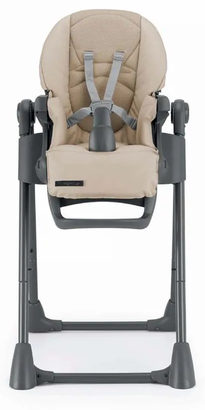 Scaun de Masa Multifunctional pentru Bebelusi si Copii, CAM   Pappananna Icon Air, Material mesh respirant 3D, Inaltime Ajustabila, Varsta 6 luni-15 kg, Pliabil, Centura de Siguranta in 5 Puncte, Depoz