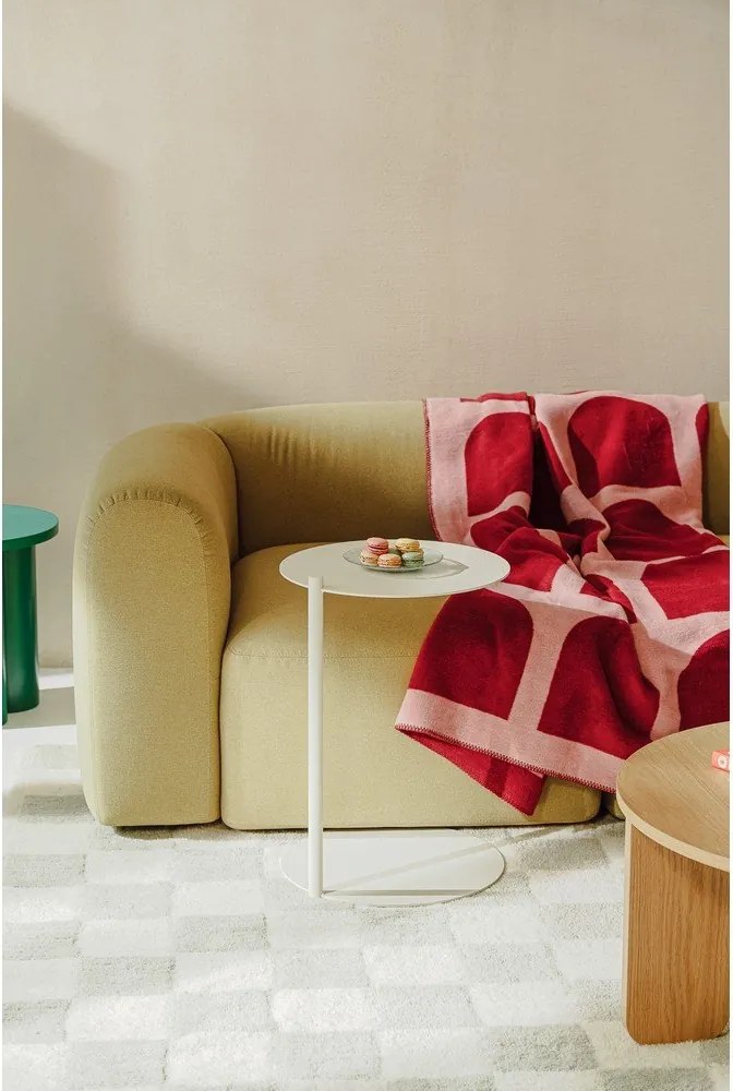 Măsuță auxiliară rotundă din oțel 41x40 cm Ande – noo.ma