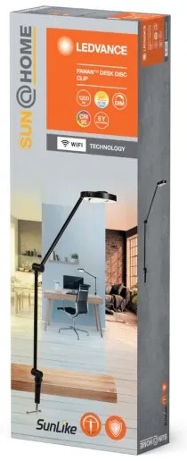 Lampă LED dimabilă cu clemă SUN@HOME LED/15W/230V CRI 95 Wi-Fi Ledvance