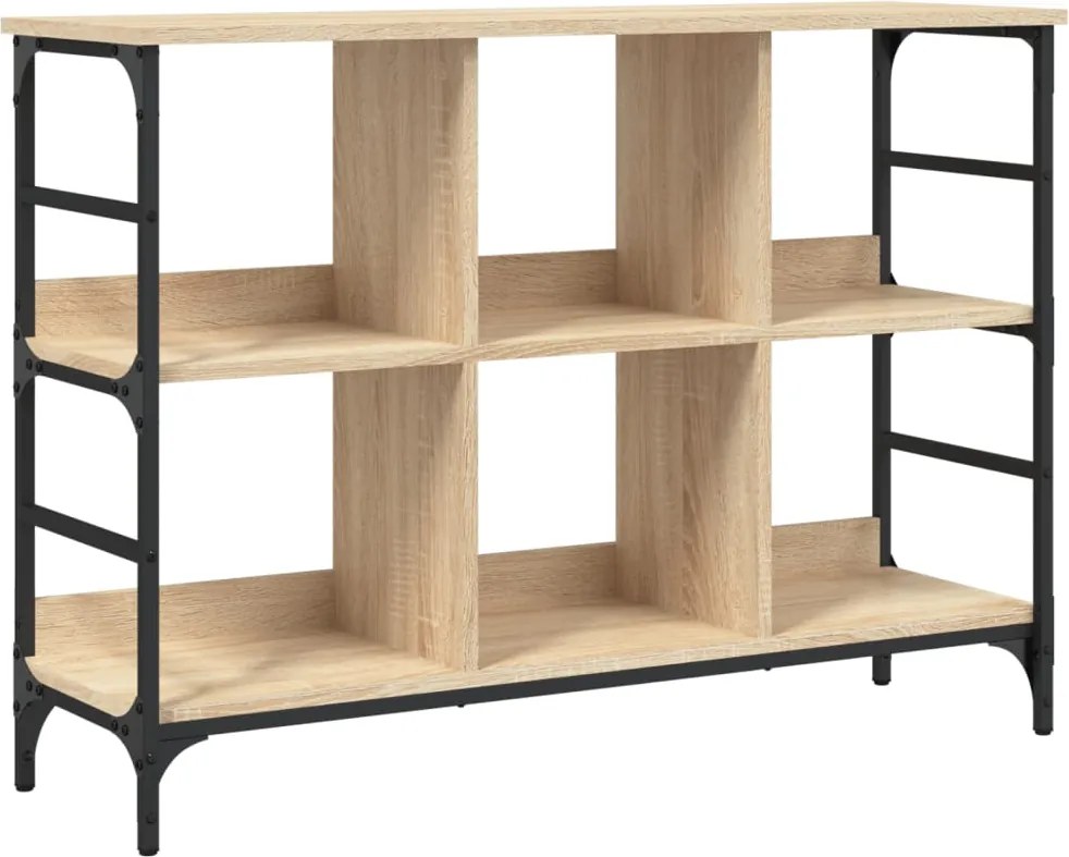 vidaXL Bufet Stejar Sonoma 102x32x73,5 cm Lemn stratificat