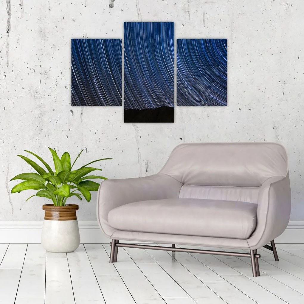 Tablou cu stele noaptea și cerul (90x60 cm)