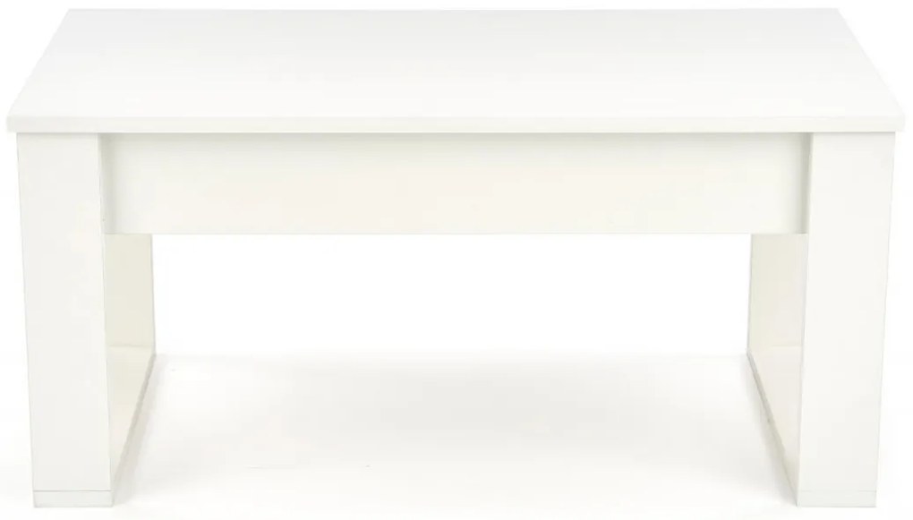 Masa de cafea dreptunghiulara Nea alba L110 cm
