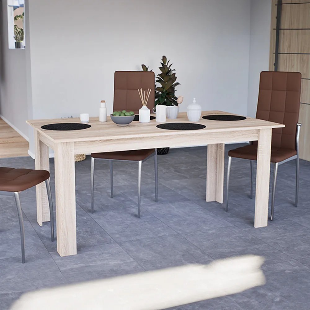 Masă de dining Yorki Standard 160x90 cm stejar sonoma