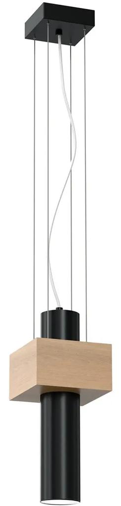 Pendul design modern WEST negru