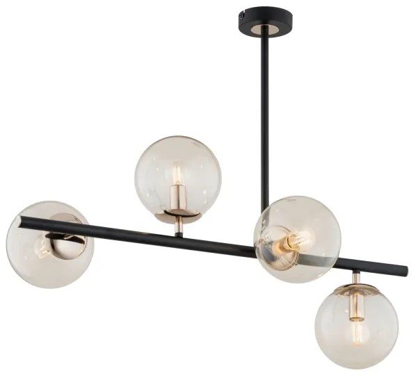 Lustră pe tijă LURO 4xE14/40W/230V