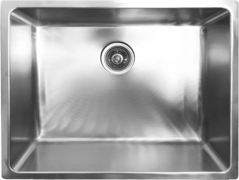 Chiuveta inox Inter Ceramic cu o cuva fara picurator finisaj inox satinat 54x44 cm