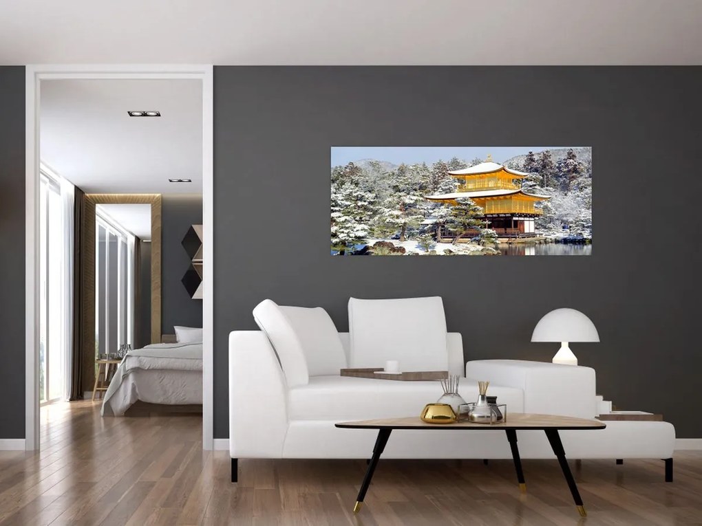 Tablou - Kinkakuji, Japonia (120x50 cm)