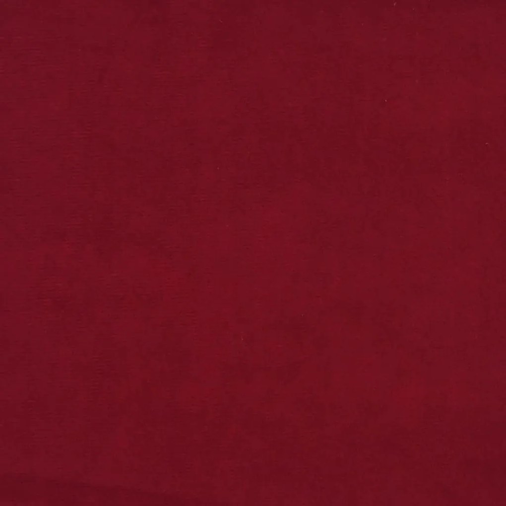 Canapea cu 3 locuri, rosu vin, 210 cm, catifea Bordo, 228 x 77 x 80 cm