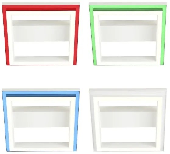 Plafonieră LED RGBW dimabilă Brilliant PALLAS LED/18W/230V 2700-6500K + telecomandă
