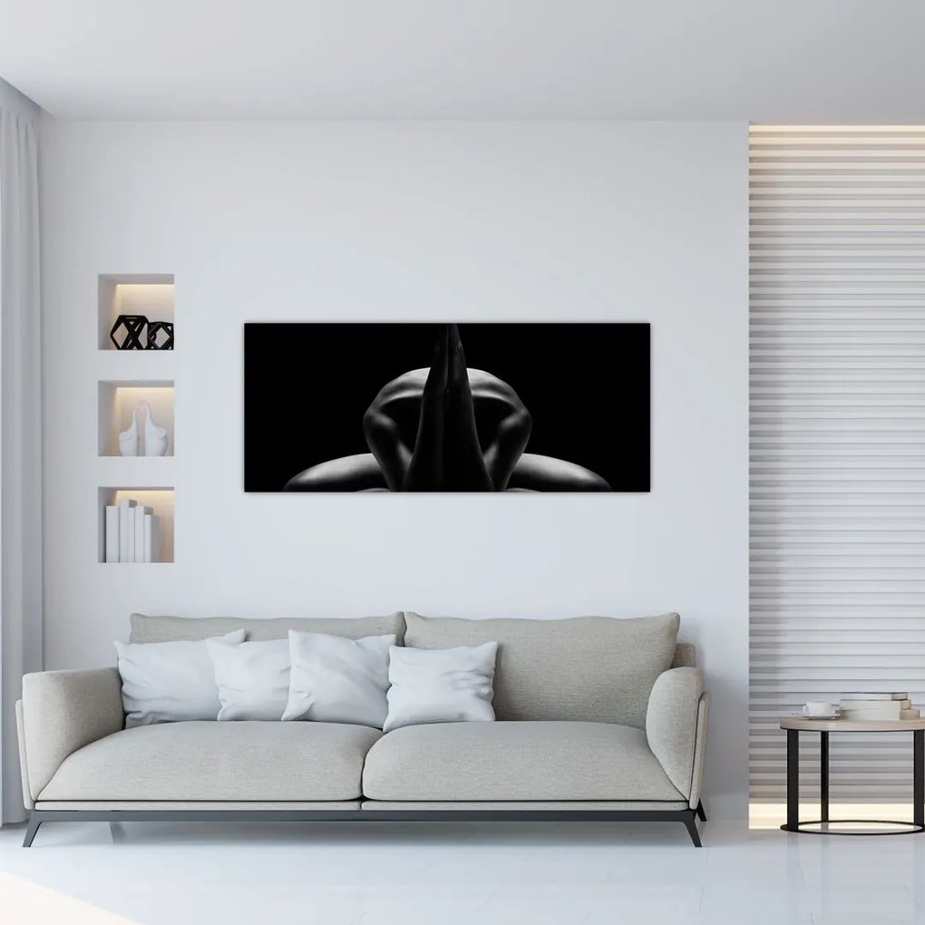 Tablou cu nud feminin (120x50 cm)